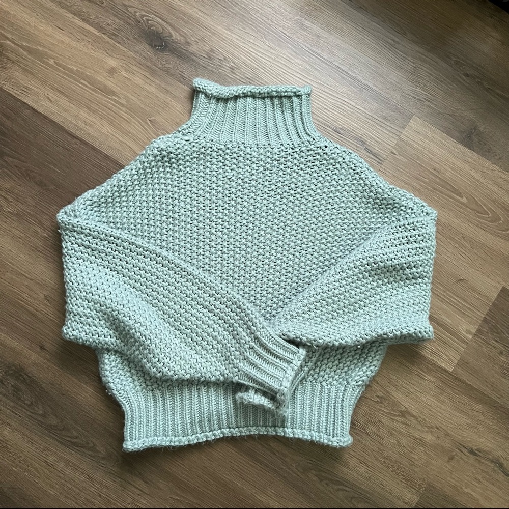 H&M Aqua Sweater